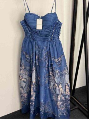 chinese dress ladies Luna Metallic Rose Gold Lace Frill Midi Dress